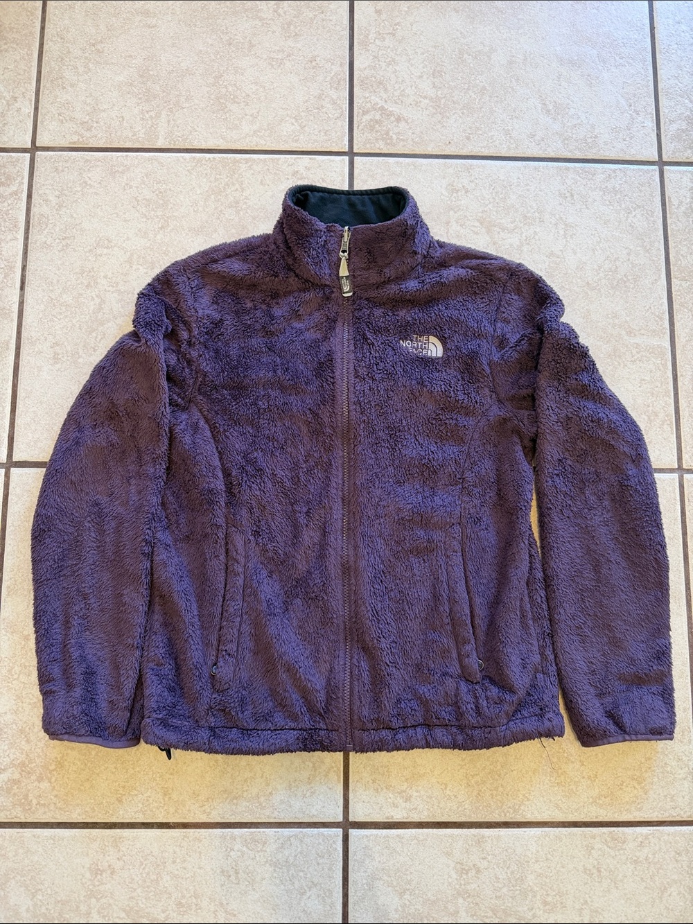The North Face Plush Full-Zip Jacket - Purple
